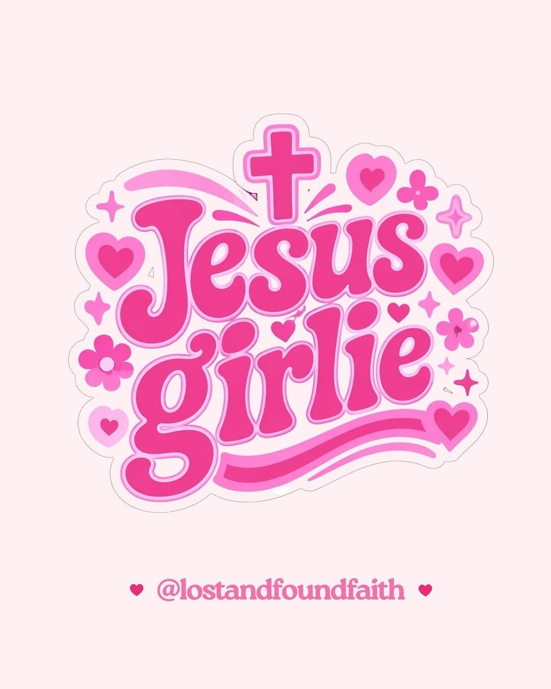 Cute girly Jesus stickers 💕✨
Perfect for your iPad, phone, journal, or lapto